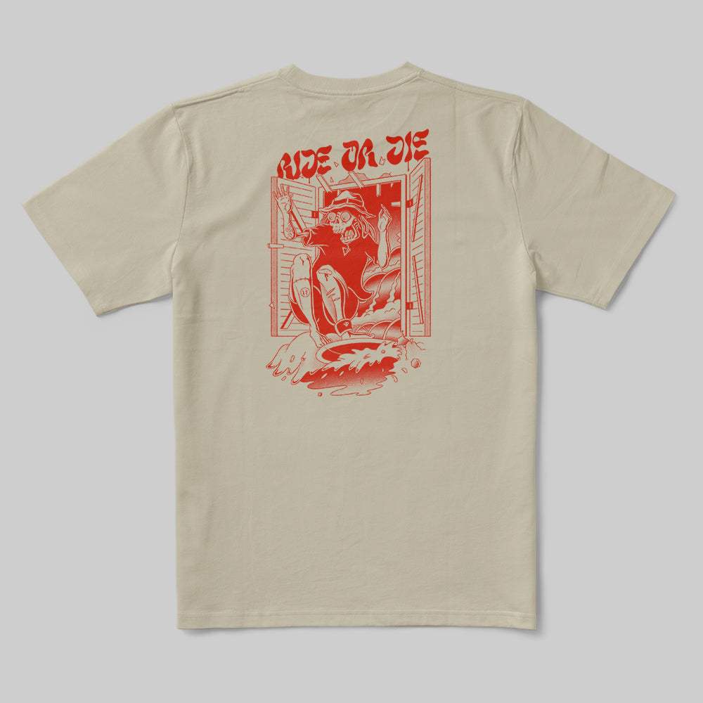Ride or Die T-shirt unisexe avant et arrière